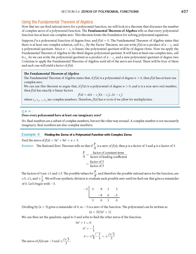Algebra and Trigonometry - Front Matter 425